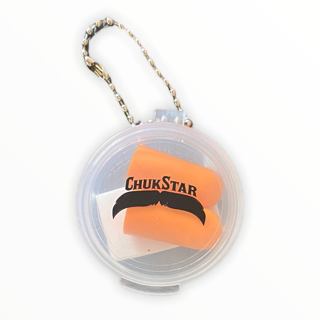 ChukStar Earplug Storage Case & Foam Earplugs - ChukStar Leather