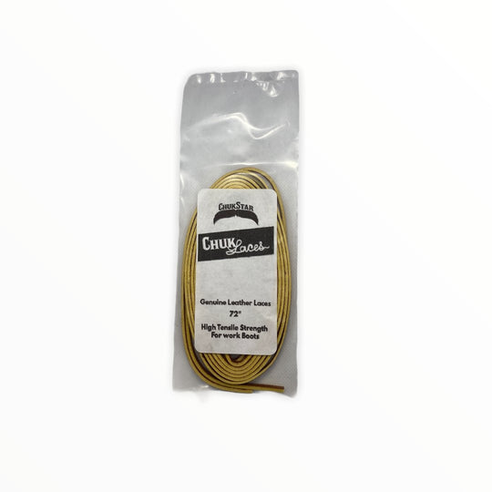 High Strength Leather Chuk Laces - ChukStar Leather
